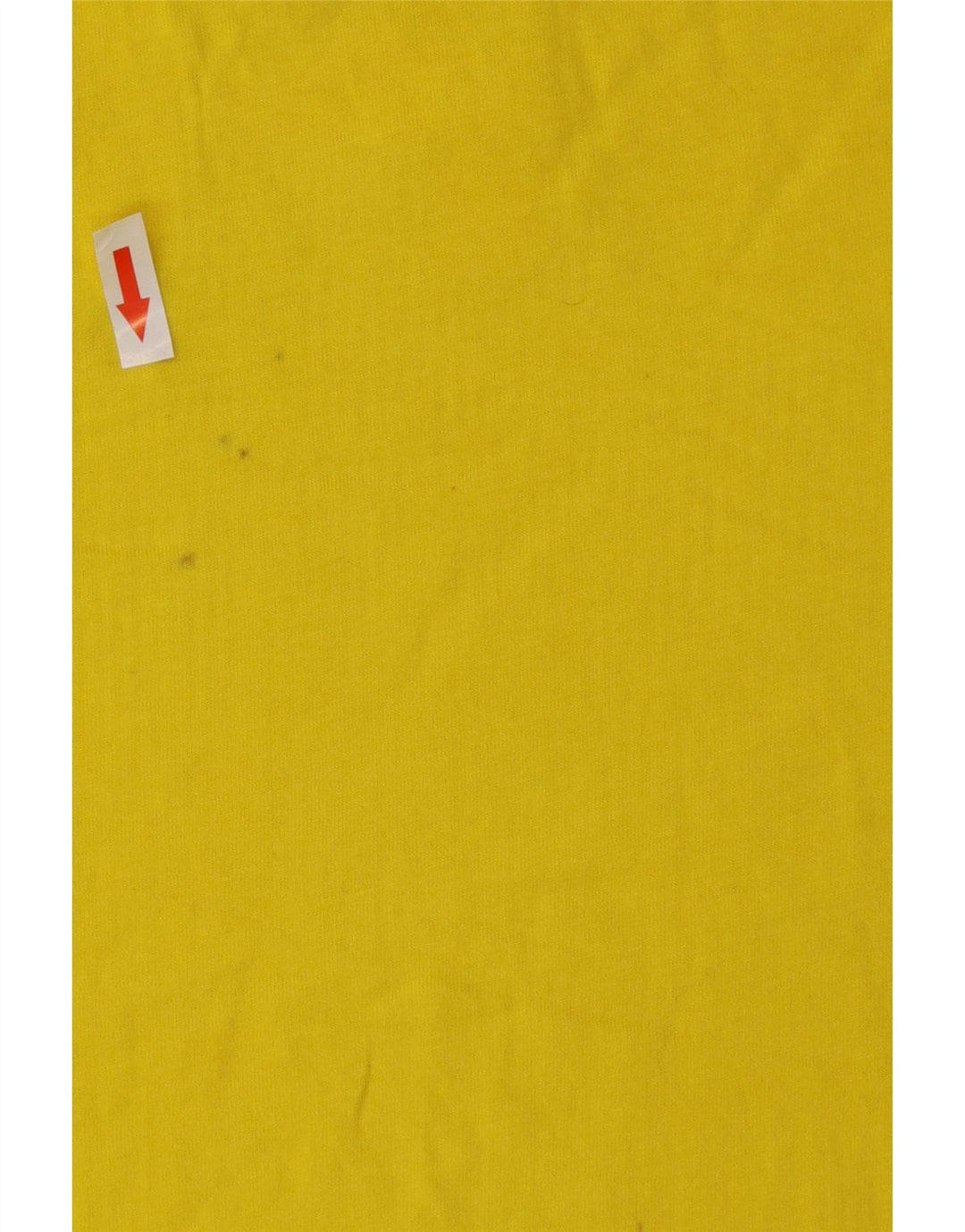 Męski T-shirt z grafiką Fila, mały, żółty, bawełniany
