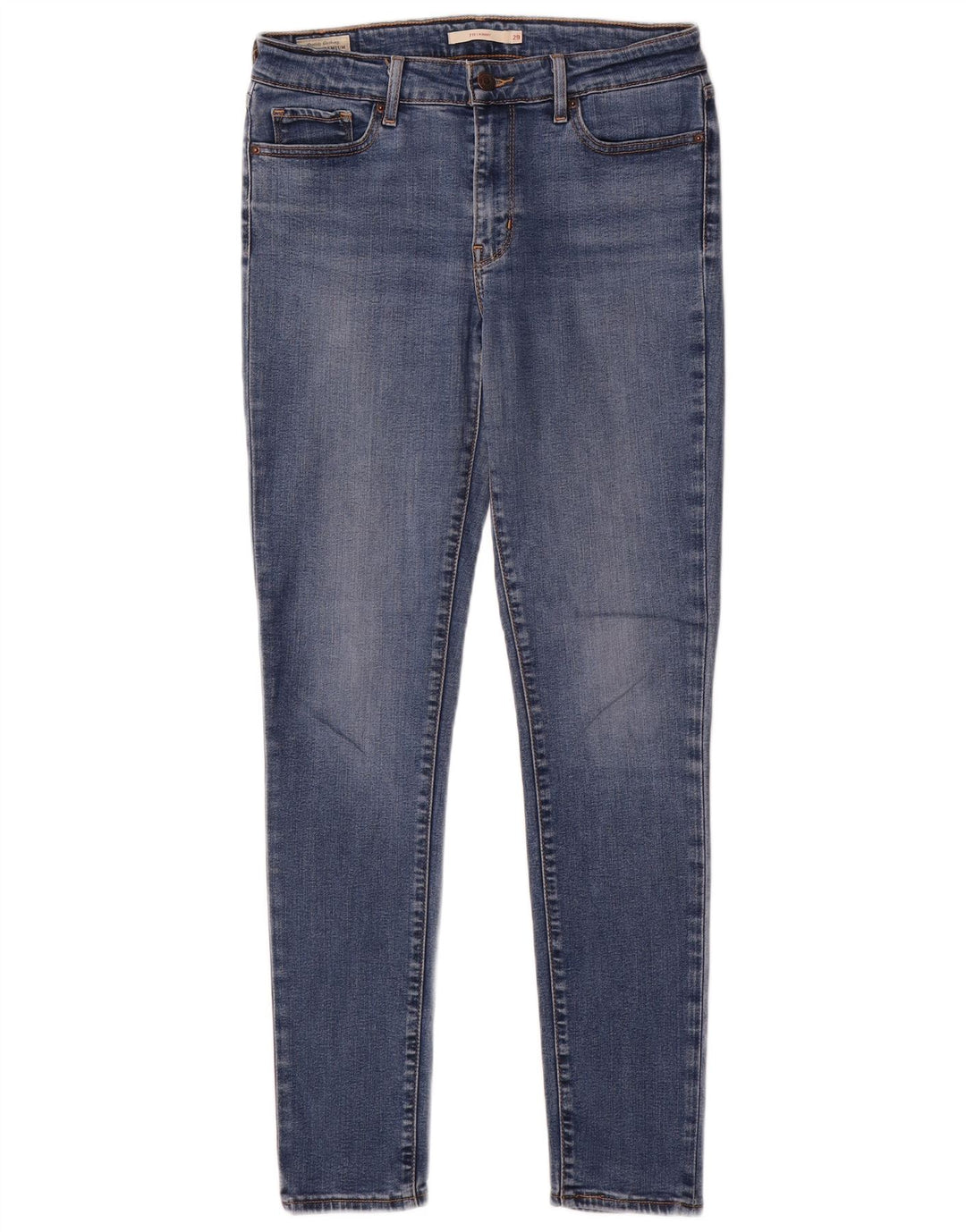 Damskie jeansy Levi's 711 Skinny W29 L30 Niebieski Lyocell