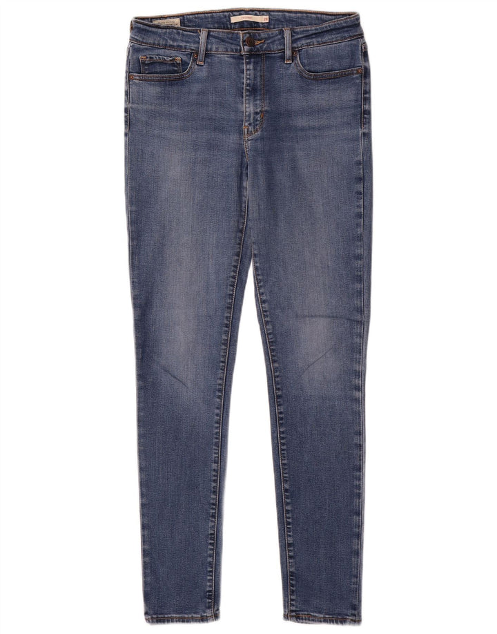 Damskie jeansy Levi's 711 Skinny W29 L30 Niebieski Lyocell