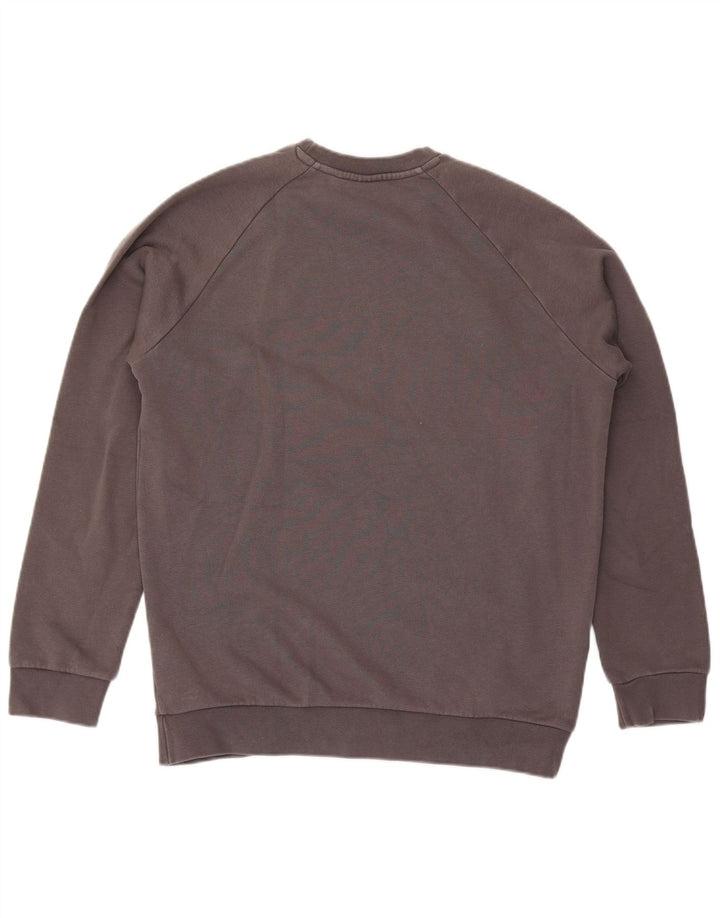 Bluza męska Adidas, średnia szara bawełna