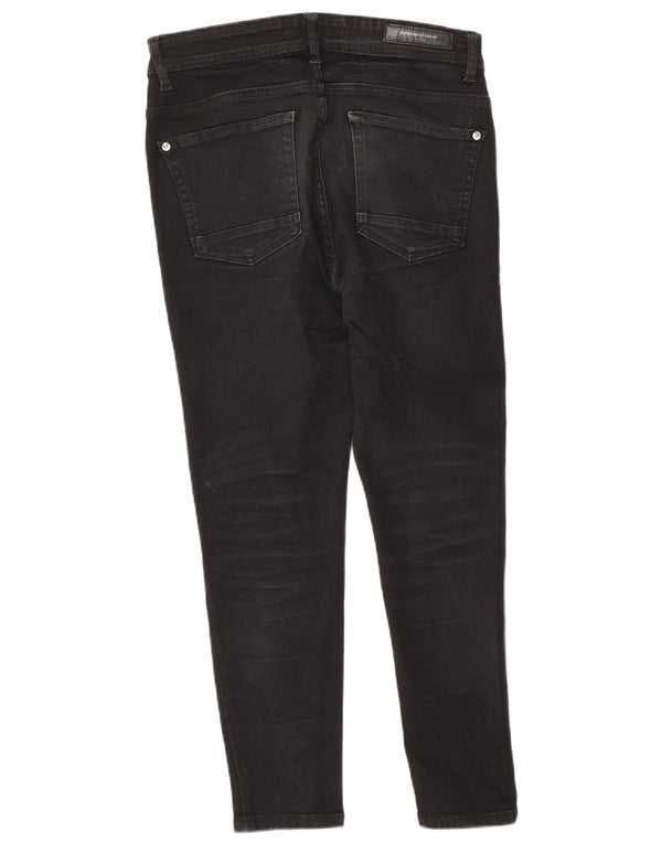 Męskie obcisłe dżinsy Zara EU 40 Medium W31 L25 Czarna bawełna