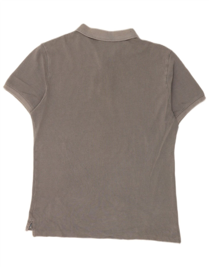 Męska koszulka polo Blauer, średnioszara