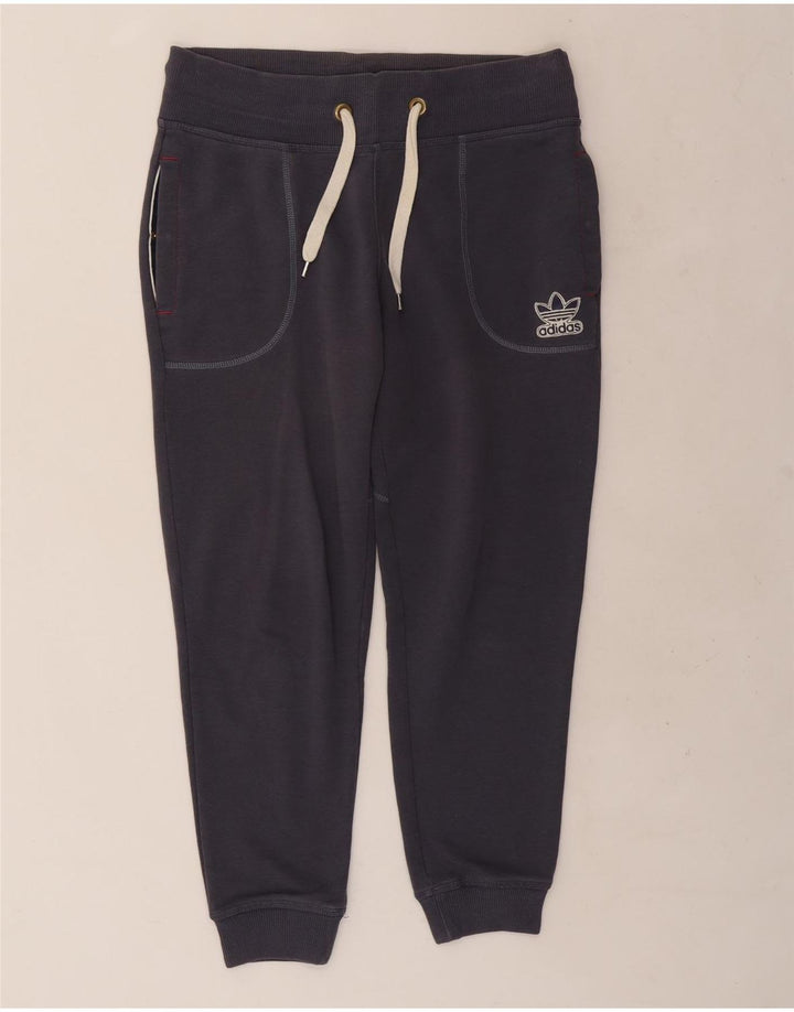 Damskie spodnie dresowe ADIDAS Joggers IT 44 Średni granatowy, bawełniany