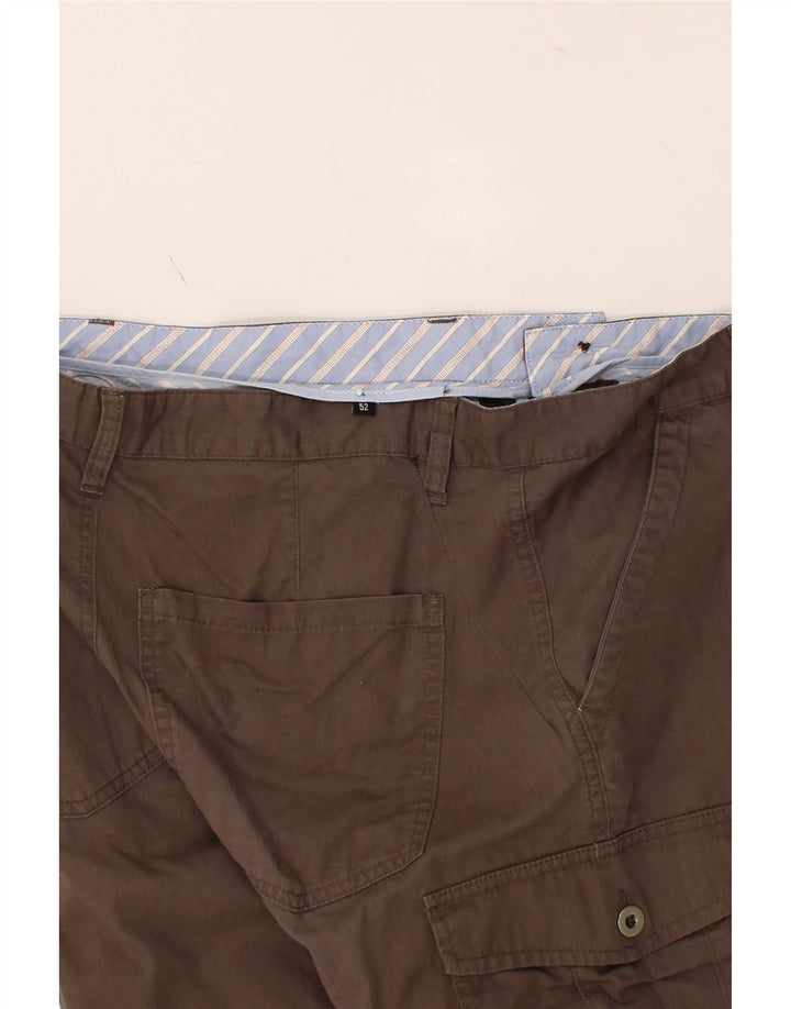 DACK'S Mens Cargo Shorts IT 52 XL W36 Brown Cotton Vintage Dack's and Second-Hand Dack's from Messina Hembry 