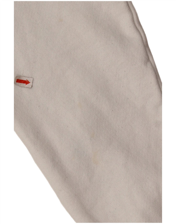 Damska bluza z kapturem typu oversize CHAMPION Reverse Weave UK 10 Small White