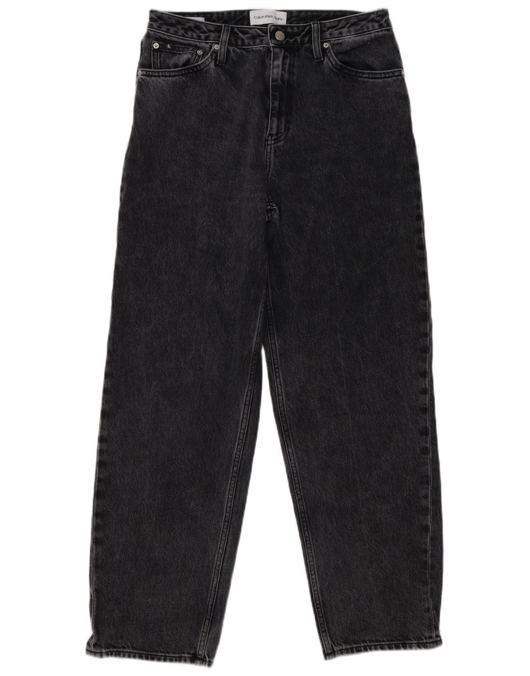 Damskie proste dżinsy Calvin Klein W29 L31 szare