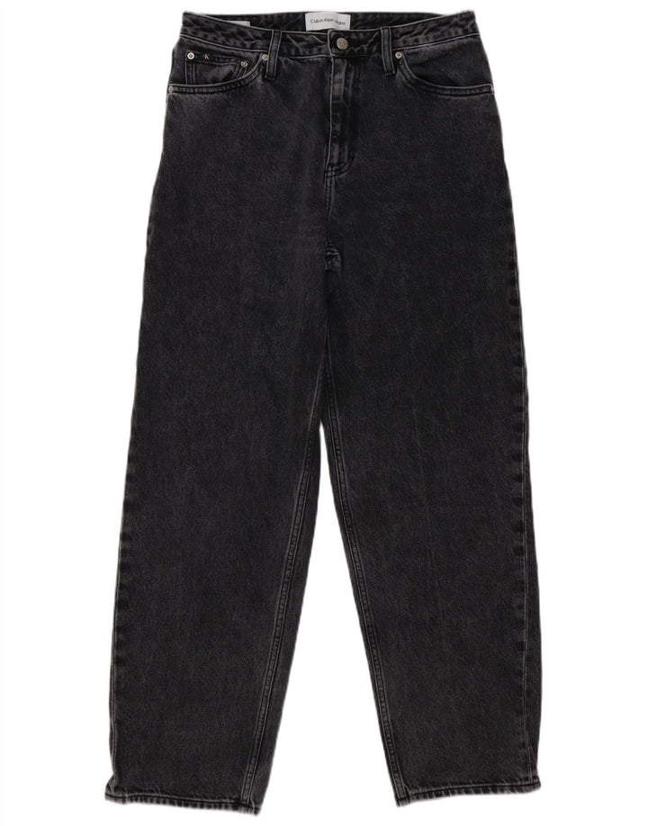 Damskie proste dżinsy Calvin Klein W29 L31 szare