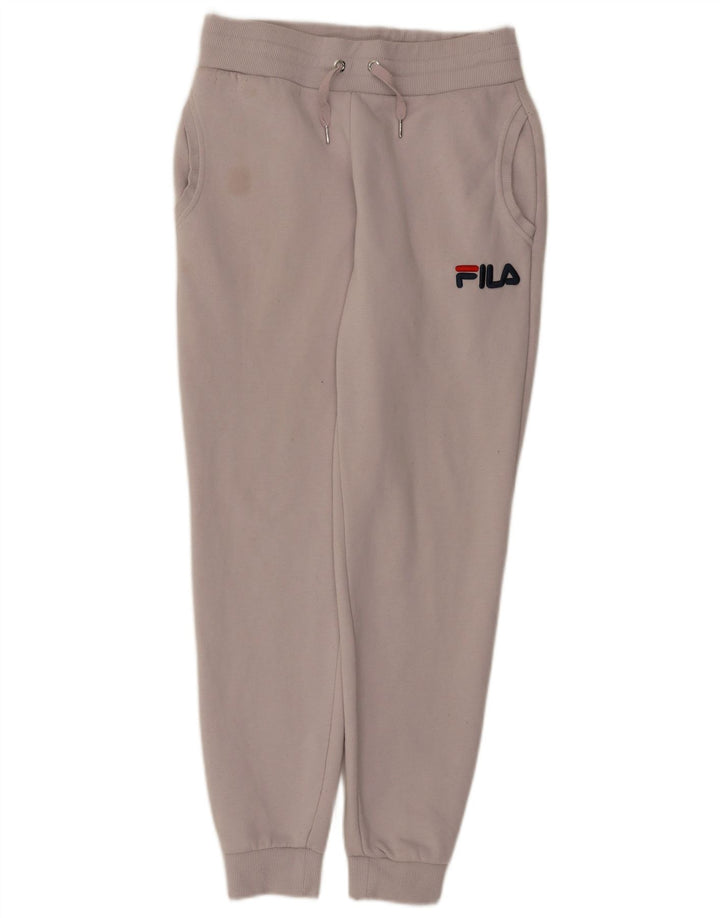 Damskie spodnie dresowe Fila Joggers UK 10 Small White Polyester