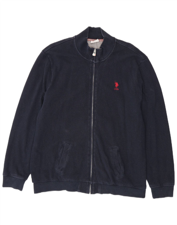 US Polo Assn. Męska kurtka dresowa 2XL granatowa