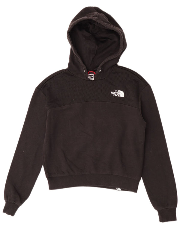 Damski sweter z kapturem The North Face, UK 12, średni czarny, bawełniany