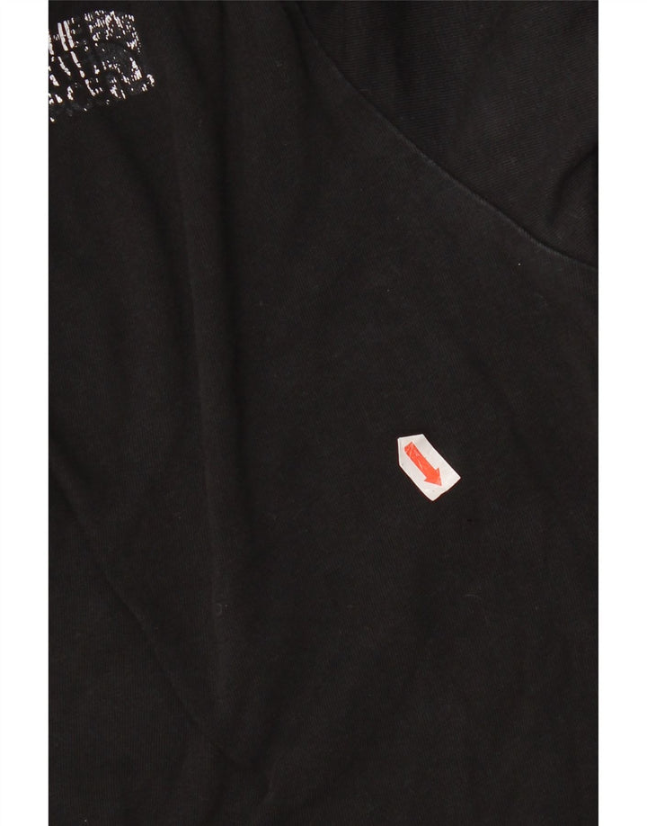 Męski T-shirt z grafiką The North Face, średni czarny
