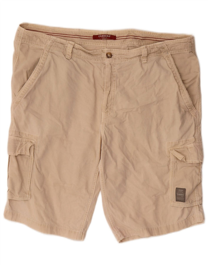 Spodenki cargo męskie CARRERA 618 W42 2XL beżowa bawełna