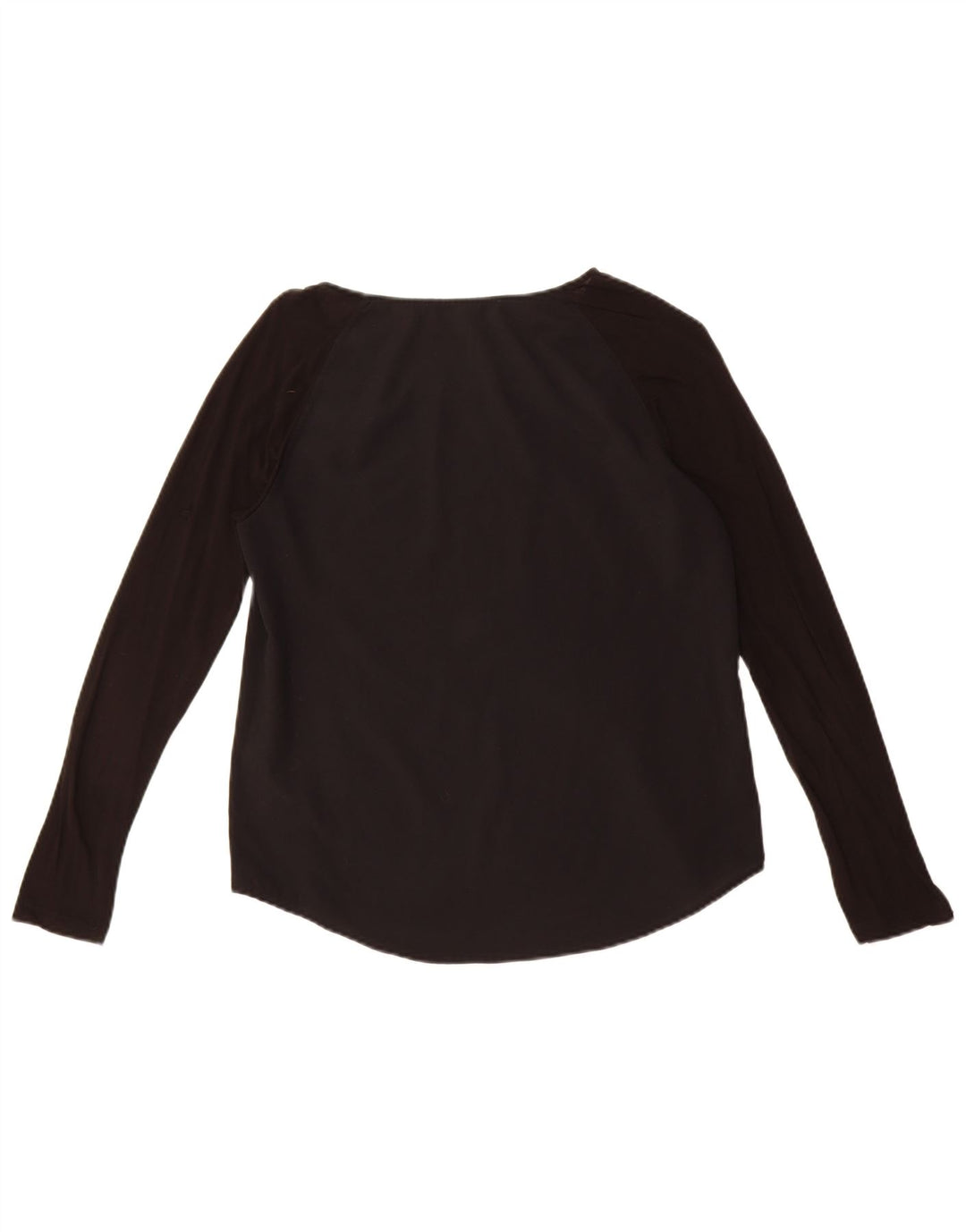 Damska bluzka z długim rękawem French Connection Top UK 10 Small Black Lyocell