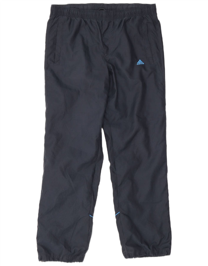 Męskie spodnie dresowe Adidas Joggers UK 40/42 Średni granatowy poliester