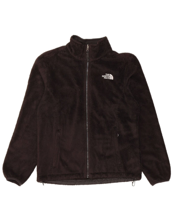 THE NORTH FACE Womens Fleece Jacket UK 14 Medium Black Polyester