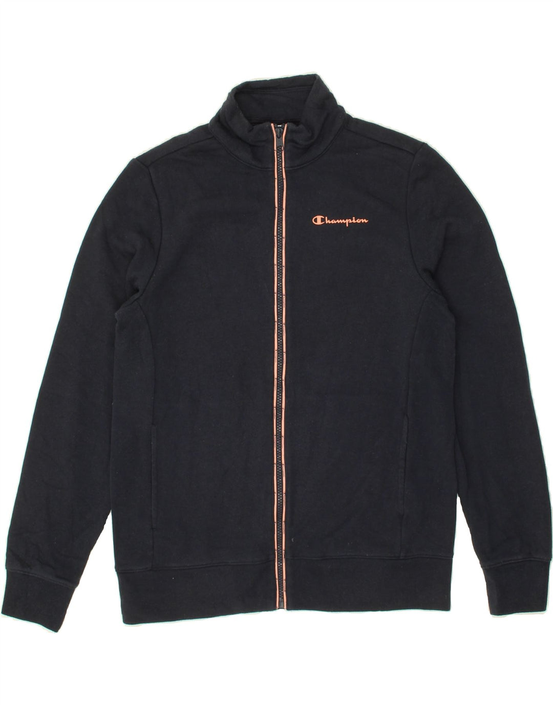 CHAMPION Womens Tracksuit Top Jacket UK 16 Large Navy Blue Vintage Champion and Second-Hand Champion from Messina Hembry 