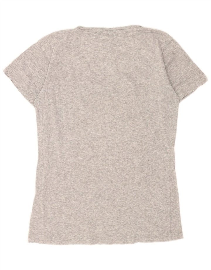 Damska koszulka z grafiką Diesel Top UK 10 Small Grey Flecked