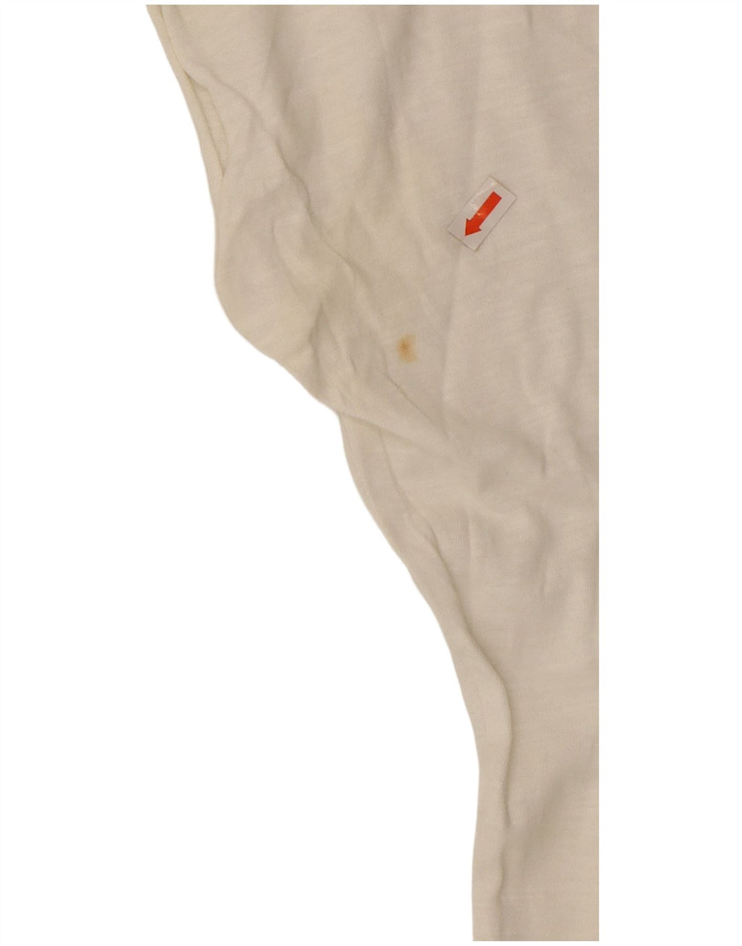 Damska koszulka oversize TOMMY HILFIGER z grafiką Top UK 10 Small White