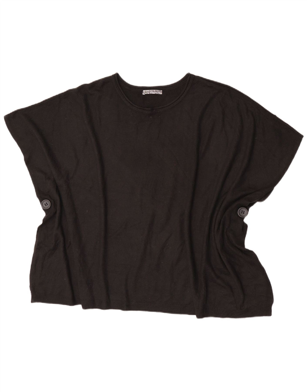 Damski top poncho Marks & Spencer w jednym rozmiarze, czarny
