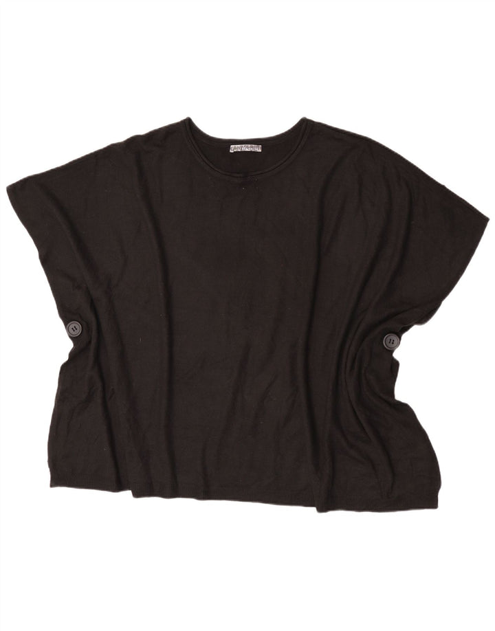 Damski top poncho Marks & Spencer w jednym rozmiarze, czarny