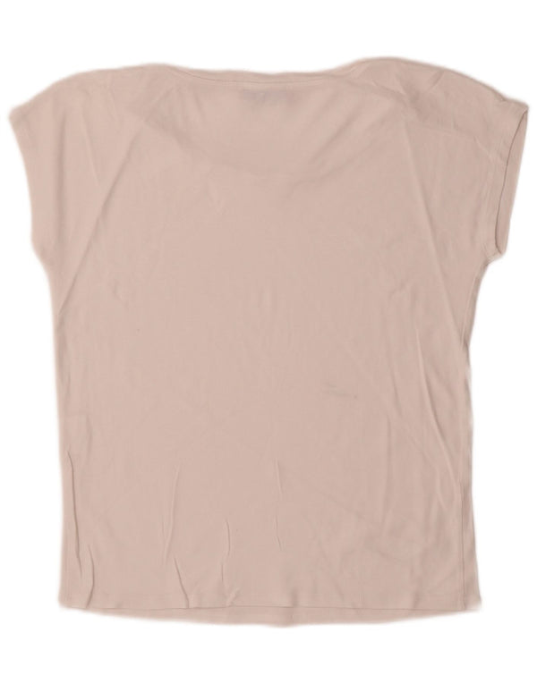 T-shirt damski Max & Co. Top UK 14 Średni biały