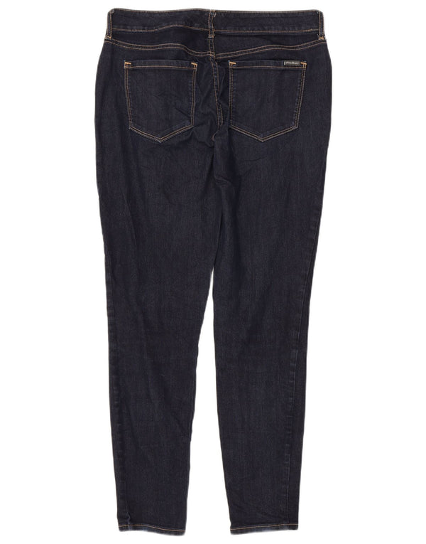 Damskie jeansy skinny Eddie Bauer US 6 Medium W32 L29 Granatowe