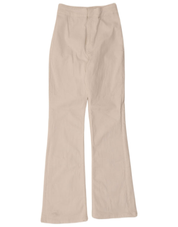 Damskie jeansy rozkloszowane Zara EU 40 Medium W30 L31 Białe