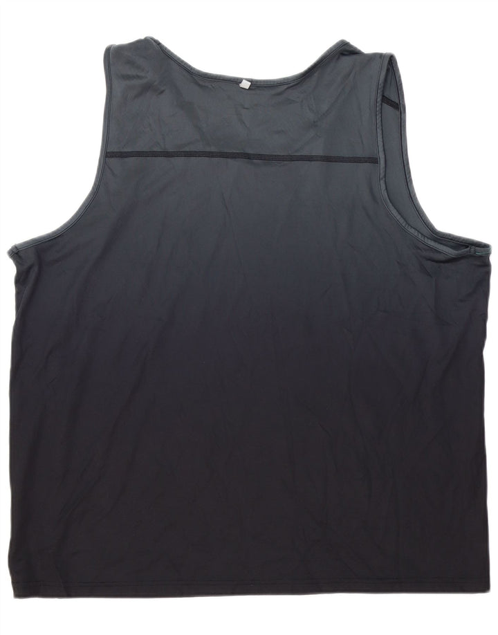 Męska kamizelka RUSSELL ATHLETIC UK 46/48 XL, czarny poliester