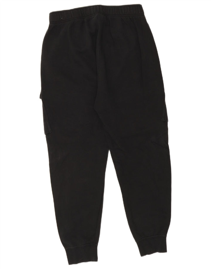 Męskie spodnie dresowe Nike Cargo Joggers, średnia czarna bawełna