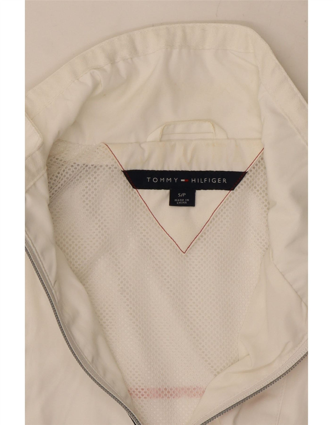 Damska kurtka dresowa TOMMY HILFIGER Graphic UK 10 Small White