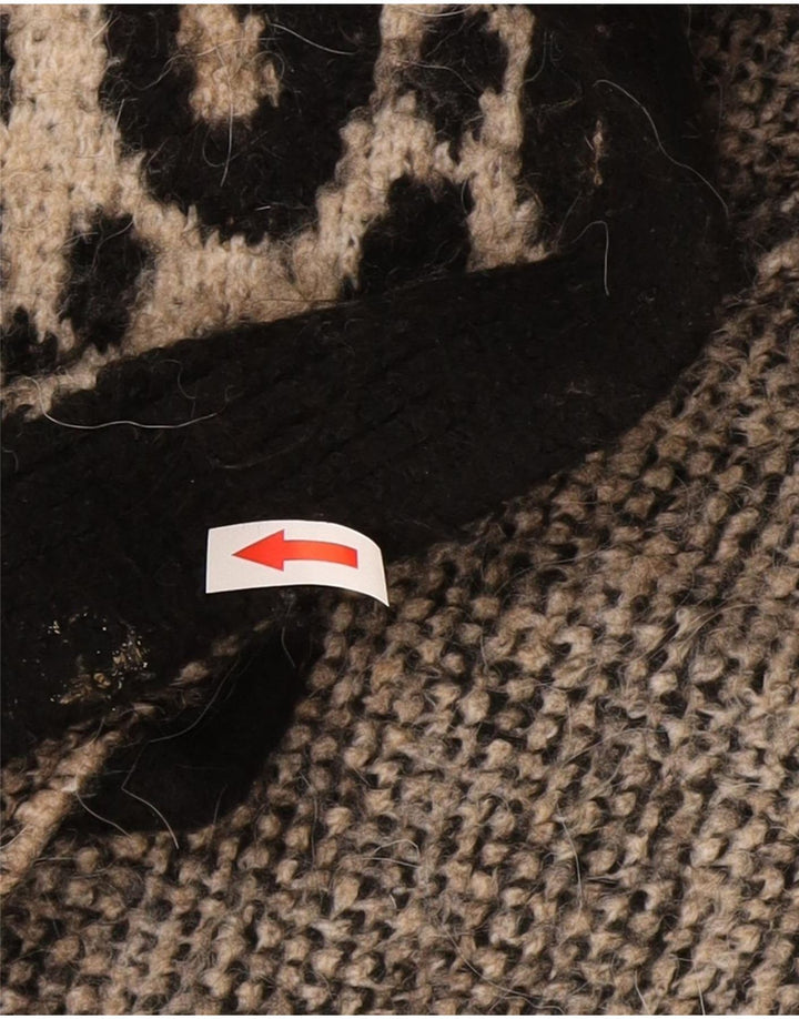 Damski sweter oversize Superdry o długim kroju, UK 10, mały, czarny