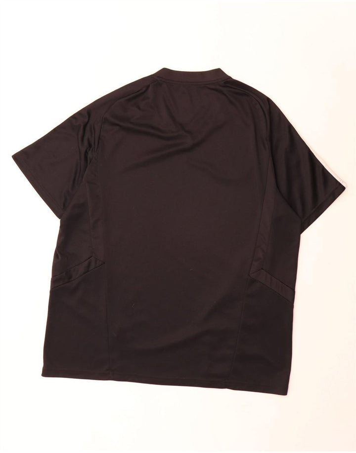 Adidas Męska koszulka Climacool Top XL Czarny poliester
