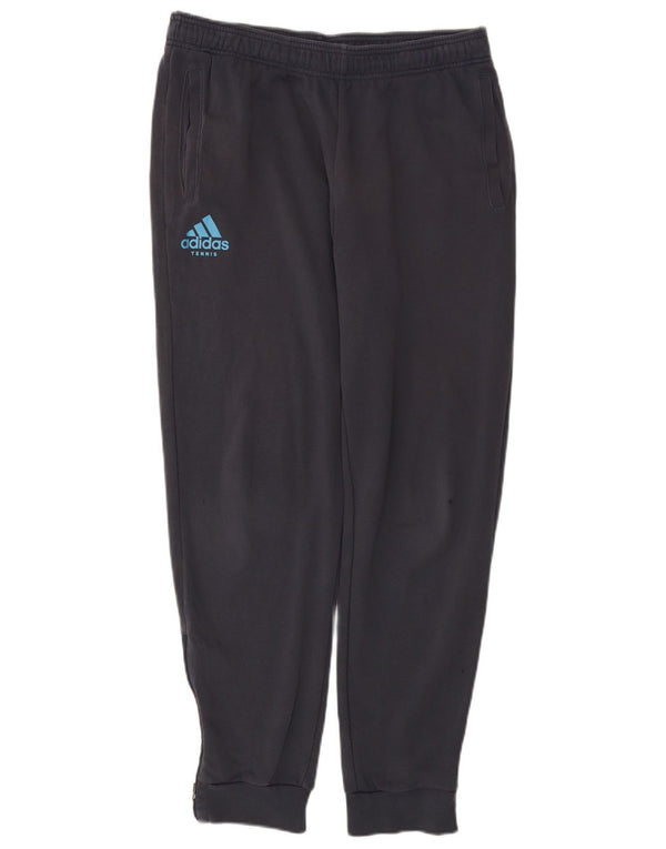 Adidas Męskie Spodnie Dresowe Joggery Duże Czarne Bawełniane