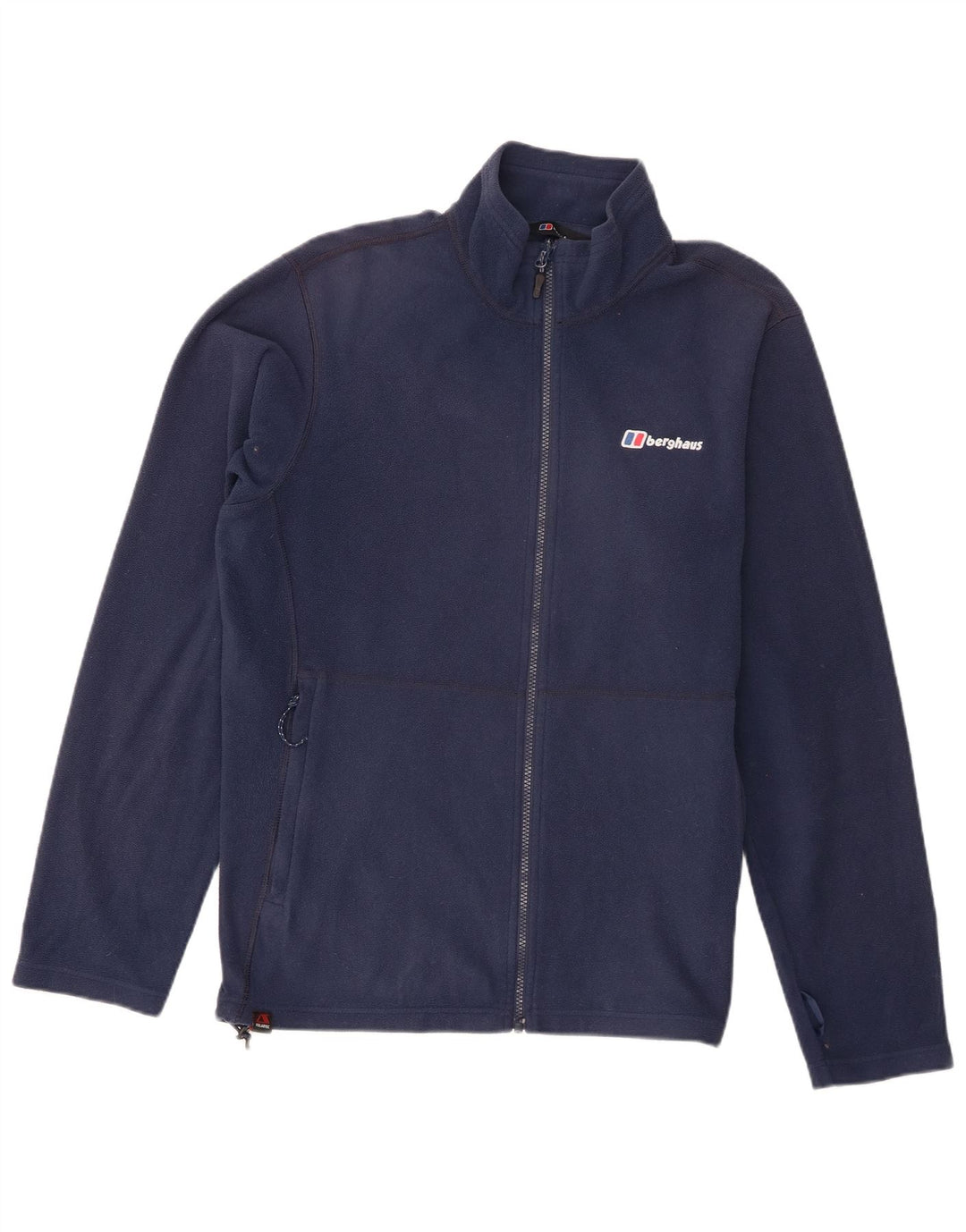 Męska kurtka polarowa Berghaus UK 40, duża, granatowa, poliestrowa