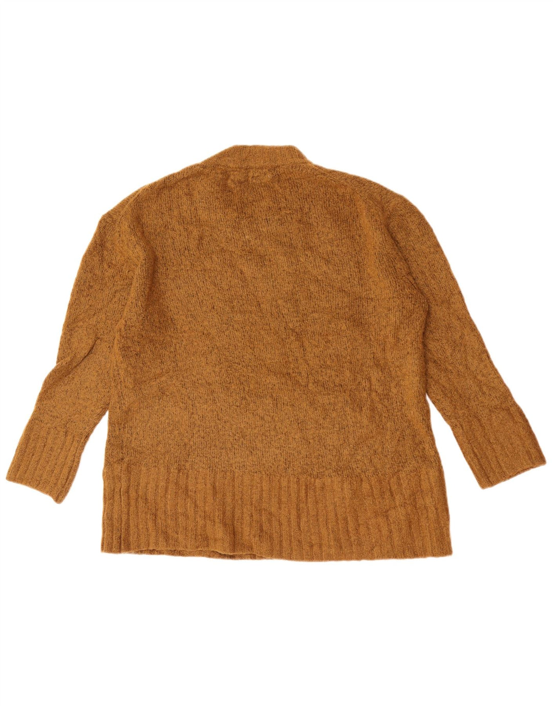 Damski sweter oversize z okrągłym dekoltem Zara UK 10 Small Khaki