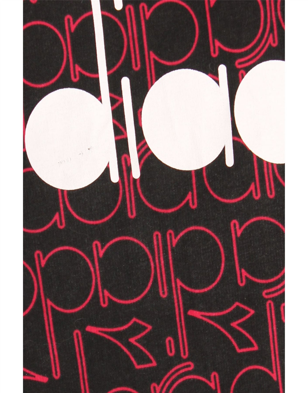 Męski sweter z kapturem i grafiką DIADORA, średni czarny, bawełniany