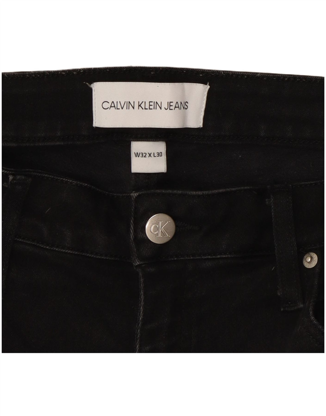 Damskie jeansy skinny Calvin Klein W32 L30 czarne