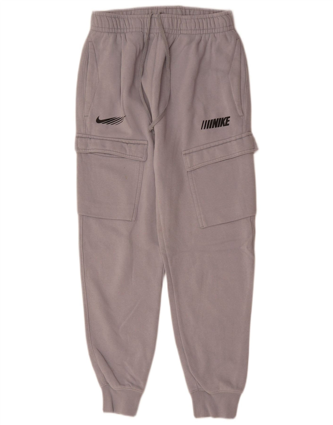 Damskie spodnie dresowe NIKE Graphic Cargo Joggers UK 10 Small Grey