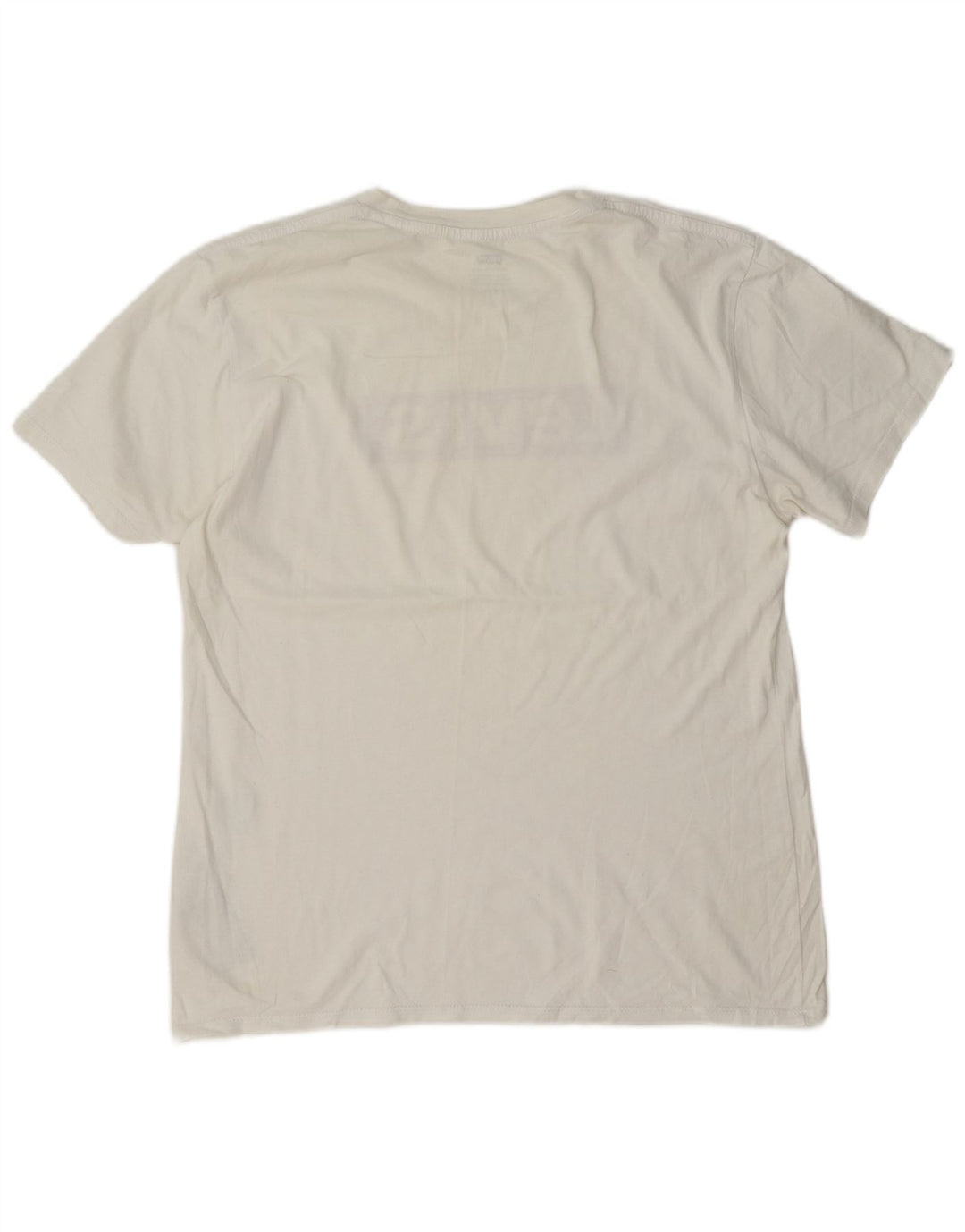 Męska koszulka z grafiką Levi's Top, średnia, biała bawełna