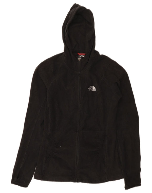 Damska kurtka polarowa z kapturem The North Face UK 6 XS, czarna, poliestrowa