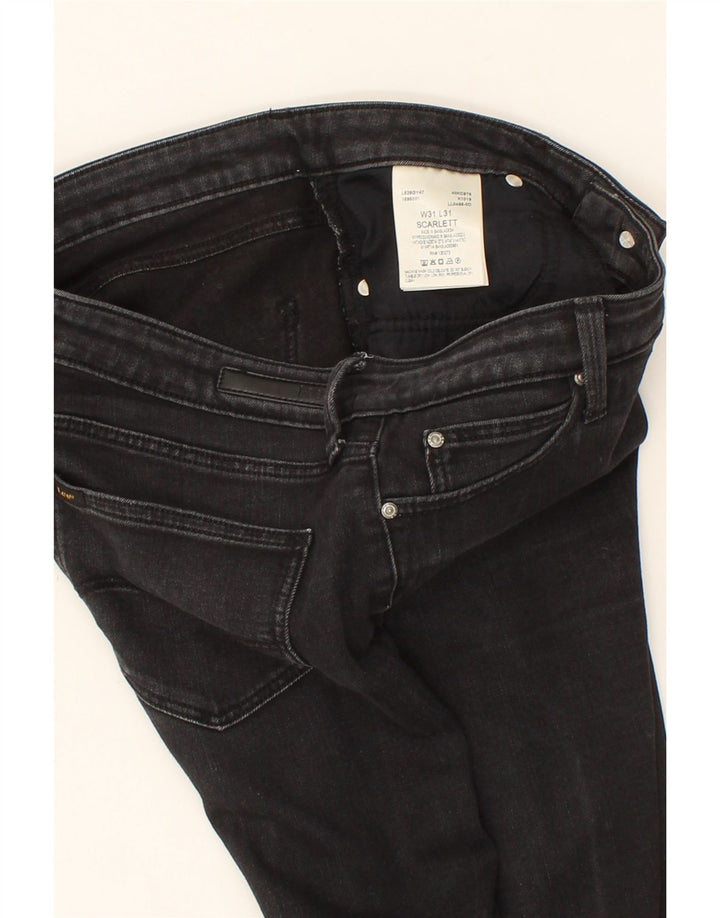 LEE Womens Scarlett Slim Jeans W31 L31 Black Vintage Lee and Second-Hand Lee from Messina Hembry 