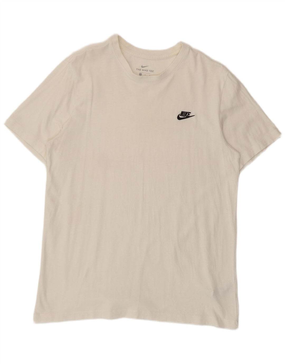 Męski T-shirt Nike, duży, biały, bawełniany