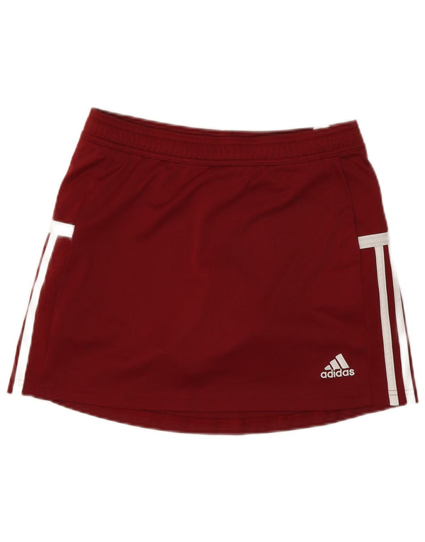 Adidas Damskie Aeroready Skort UK 8/10 Mały Burgundowy Poliester