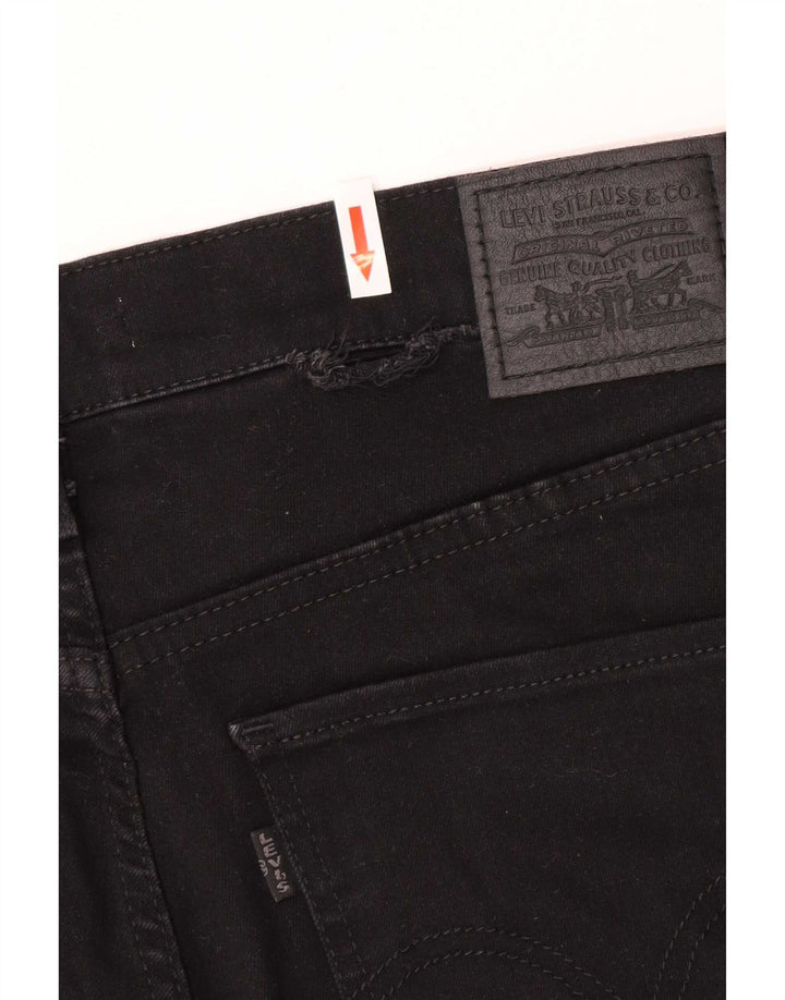 Damskie jeansy Jegging Levi's W32 L32 Czarna bawełna