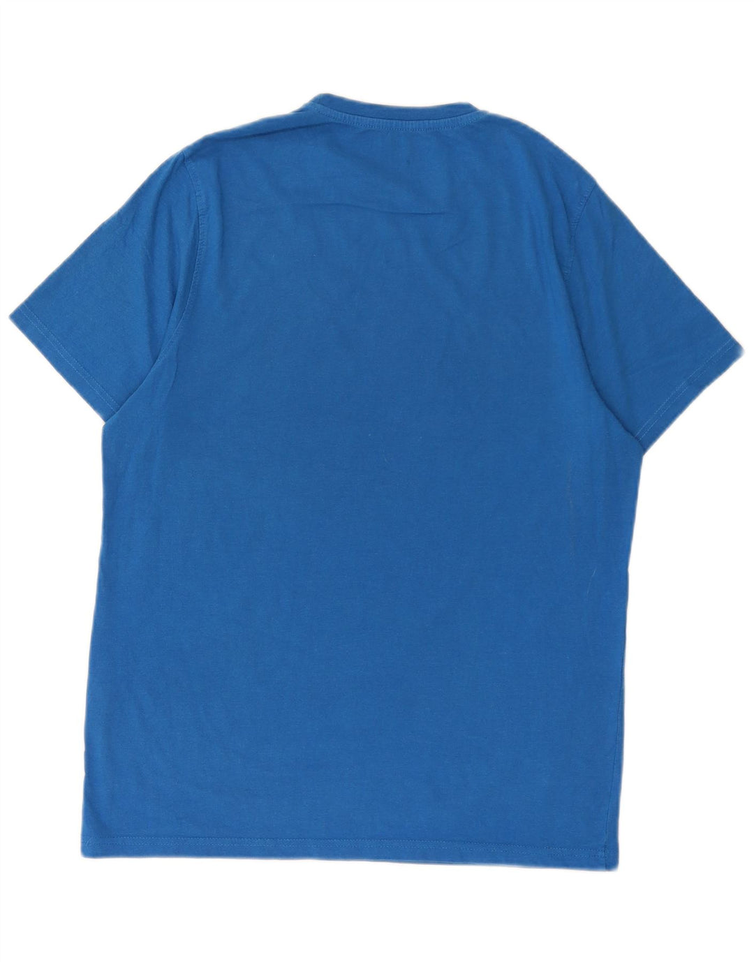 Męski T-shirt z grafiką Mountain Warehouse o regularnym kroju, średnioniebieski, bawełniany