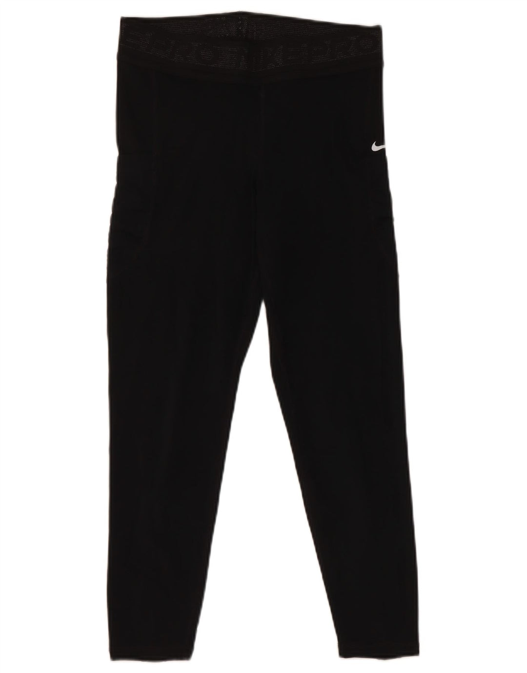 Damskie legginsy Nike UK 12, średni czarny poliester