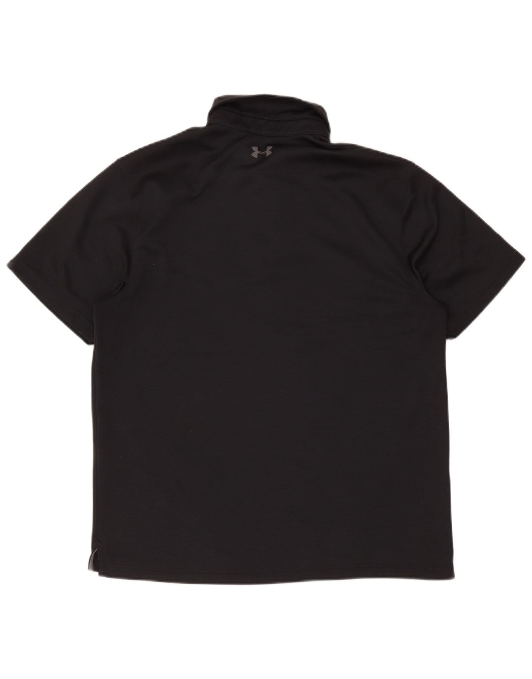 Męska koszulka polo Under Armour, duża, czarna, z poliestru