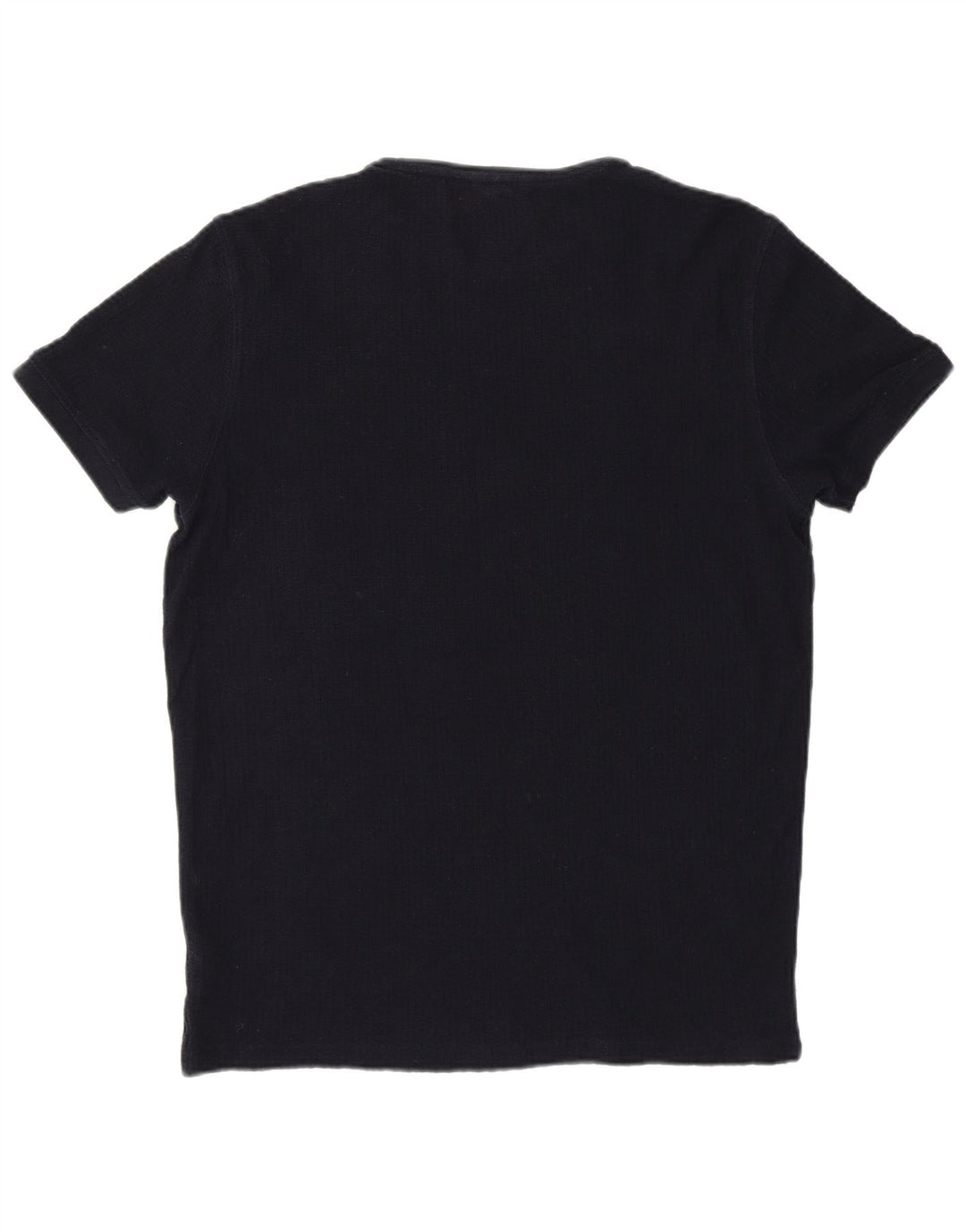 T-shirt damski Massimo Dutti Top UK 14, duży, granatowy, bawełniany