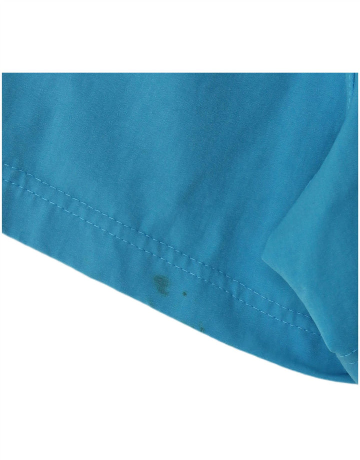 Męskie spodenki kąpielowe Adidas, duże, niebieskie, poliestrowe