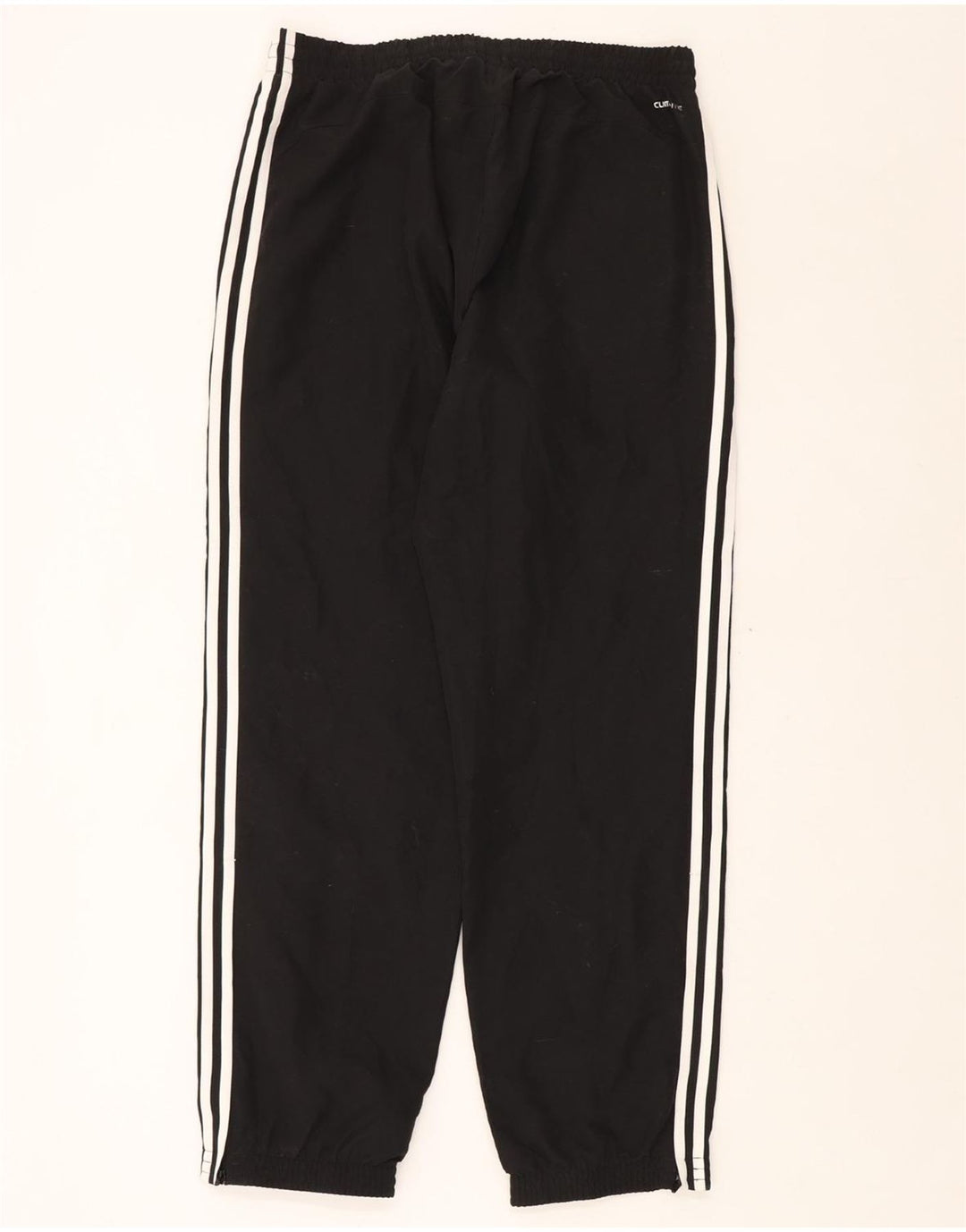 Męskie spodnie dresowe ADIDAS Climalite, duże, czarne, poliestrowe
